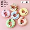 Simulation Bread Model Donut Fake Cakes Artificial Donut Food Photo Props Home Decoration Accessories Miniature 6pc/set