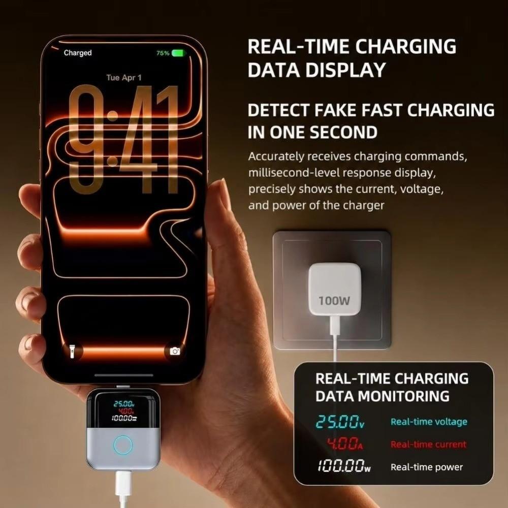 Automatic Eject 140W Smart Auto Eject Charger Auto Stop Charging Adapter For Mobile Phone Charging