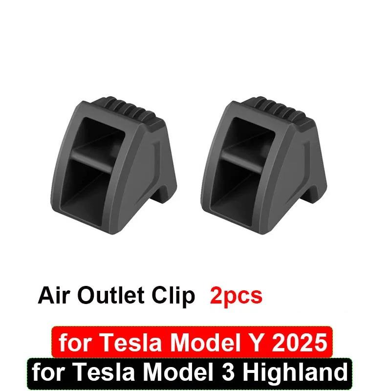 

for Tesla Model Y Juniper 2025 Air Vent Freshener Clip Air Outlet Aromatherapy Holder Mount Model3 Highland 2024 Gadget Stand