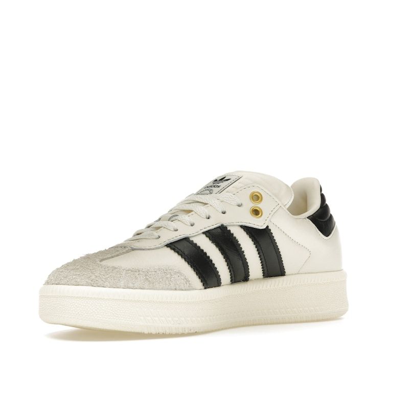 Adidas Samba XLG Cream White Black Unisex Sneakers Core-Black Easy-Yellow JH9226