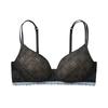 Gunze Tuche TC7192 Bra with Natural No Black Women's Non-Wired Bustline, Hooks, Pull-over Type,