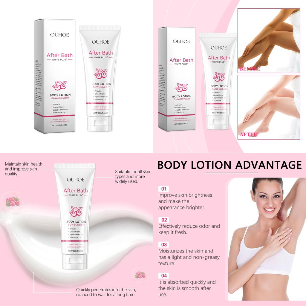 Ouhoe Moisturizing Body Lotion For Luxurious Hydration And Delightful Fragrance Skin Care
