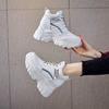 High-top Shoes Increase In Height In Autumn and Winter New Platform Casual Sports Shoes Ins Trendy Velvet Shoes