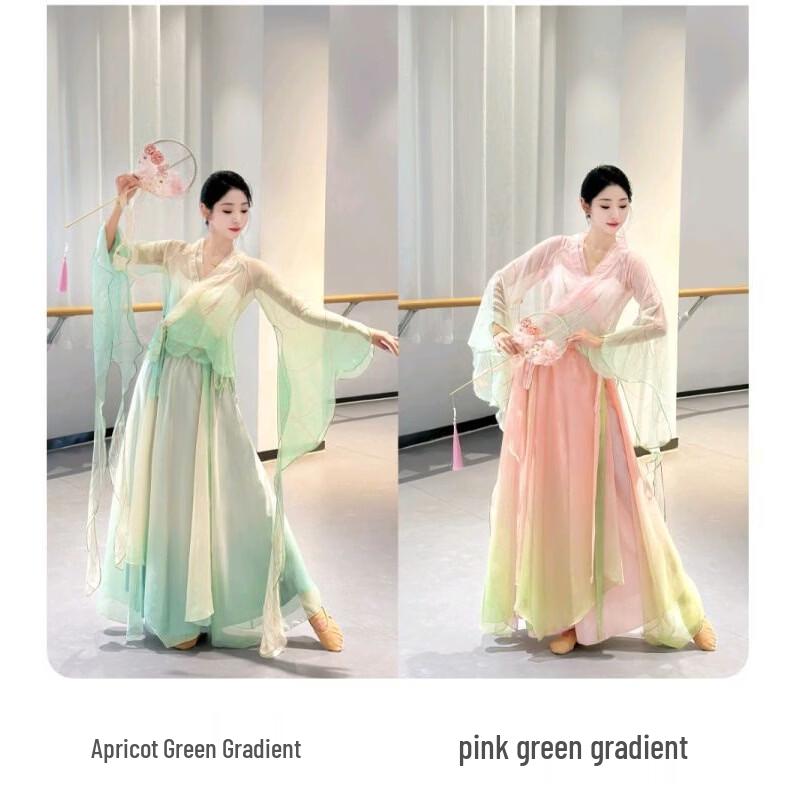 Fairy Gradient Chinese Dance Costume