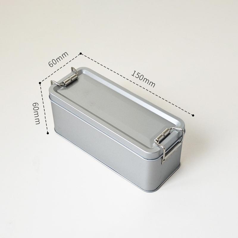 

Прямоугольная жестяная коробка для печенья с крышкой, пылезащитная домашняя кухонная настольная банка для хранения конфет, кофе, чая, ювелирных изделий, шоколада