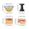 Coffee Pods Refill Accessory Embossed Foil Lids Included Coffee Pods Shell Filler Set Plastic Texture for Coffee Pods