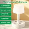 Multifunctional Home Bedside Lamp Plug-in Night Light Features USB Port, PD Port, Plug and Socket EU/US/UK
