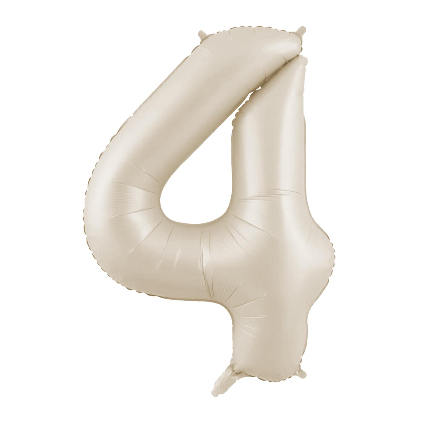 Large Metallic Gold Number 0 Balloon 40 Inch Helium Foil Balloon for Birthdays, Anniversaries, Celebrations