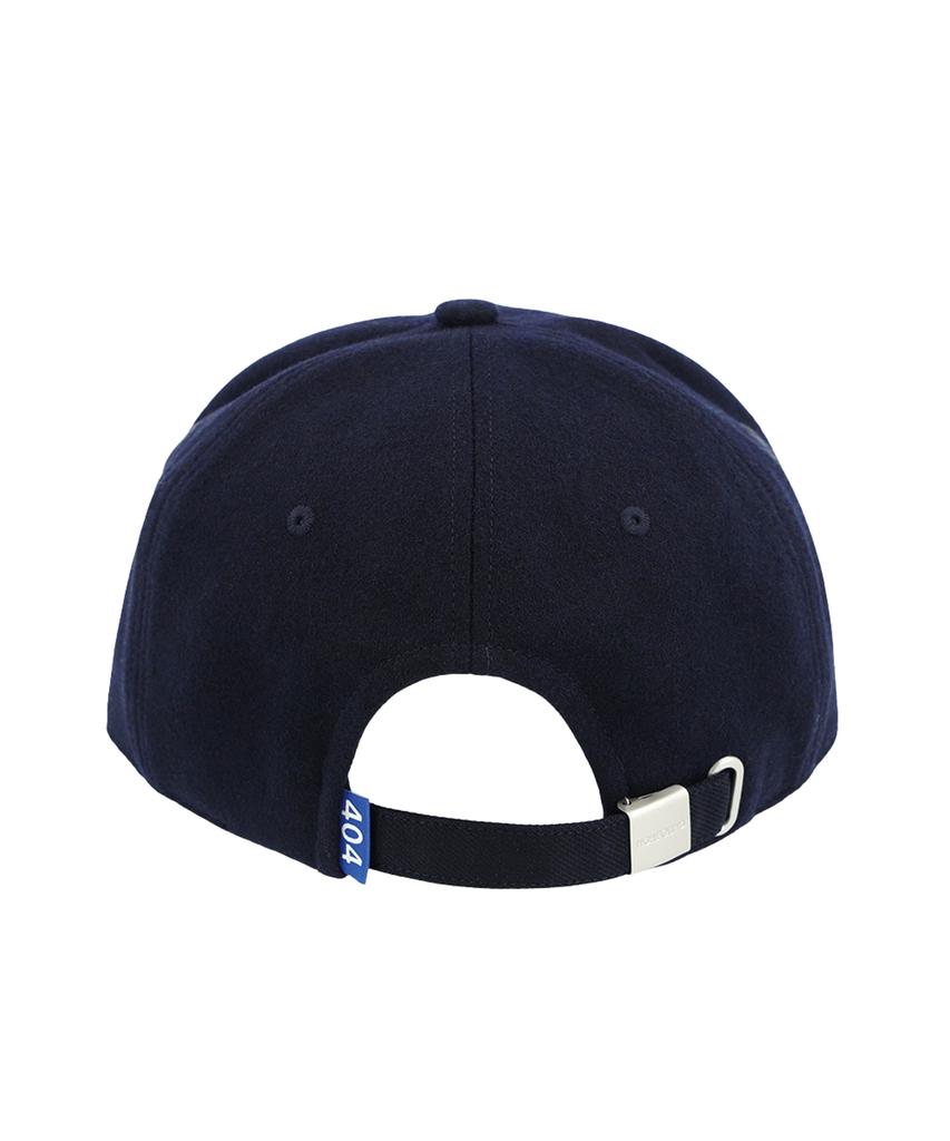 Nonpaundeu Pound Felt 5-Panel Ball Cap [Dark Navy]