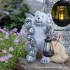 JYL TS/166,Creative Bear Holding Solar Light Kids Birthday Decor Bonsai Figurine Hot Selling Cute Garden