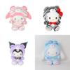 Adorable Tiger Kuromi My Melody Cinema Roll Pudding Dog Plush Toy Ultra Soft Short Plush Doll