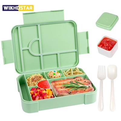 Lunch Box portatile per bambini, Bento Box per adulti, contenitori per il pranzo, contenitore per alimenti a tenuta stagna per picnic, campeggio, scuola, cucina
