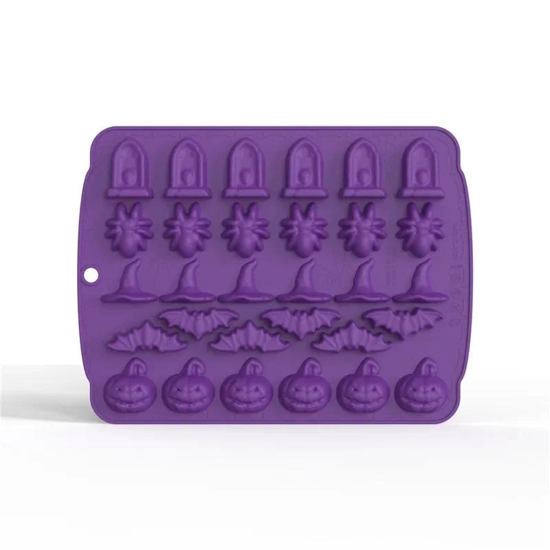 Christmas Silicone Chocolate Mold Gingerbread Man Xmas Tree Snowman Gloves Gummy Candly Mould Kitchen Party DIY Baking Tool