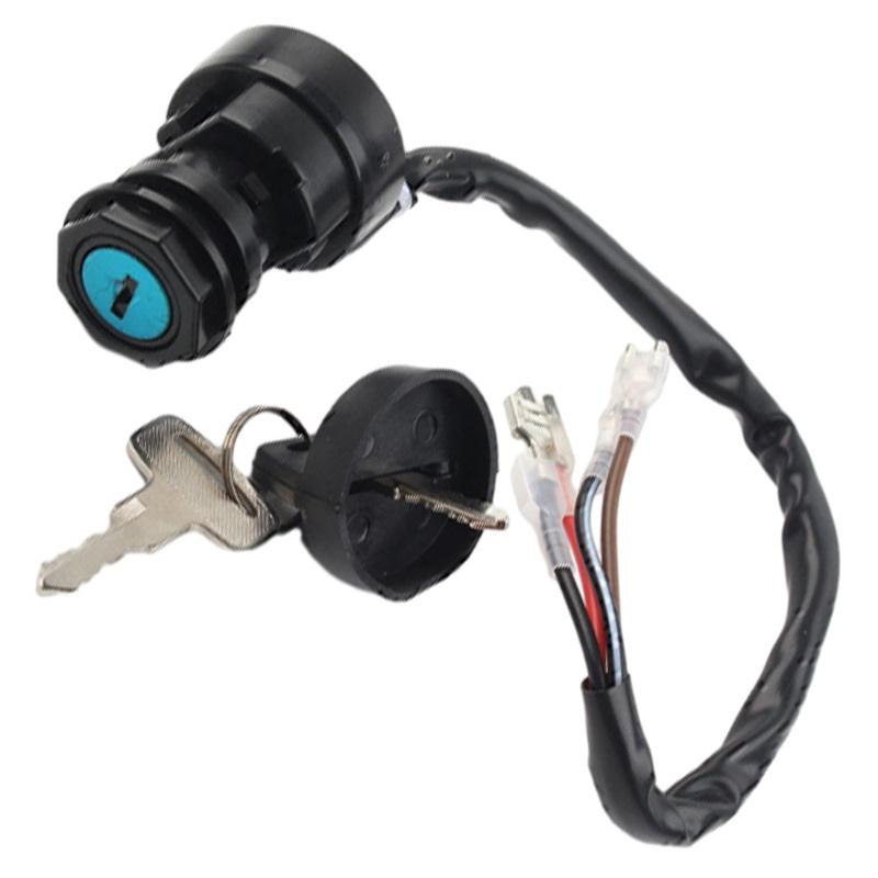 Ignition Key Switch Set with 2 Keys for Polaris Sportsman 400 4X4 1993-1995 ATV 4110086 Motorcycle Ignition Lock Set