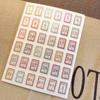 12 Sheets Number Date Label Sticker 2026 Year Planner Colorful 365 Days Daily Stickers Stationery Agenda Diary Journal Stickers