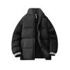 Winter New Men's Cotton-padded Jacket Fashion Stand-up Collar Thickened Cotton-padded Jacket Bread Clothing Can Be Printed Embroidered Top Men
