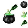 Halloween with Pump, Easy Setup Lights, Floating Bottle for Kitchen Table, House, Holiday