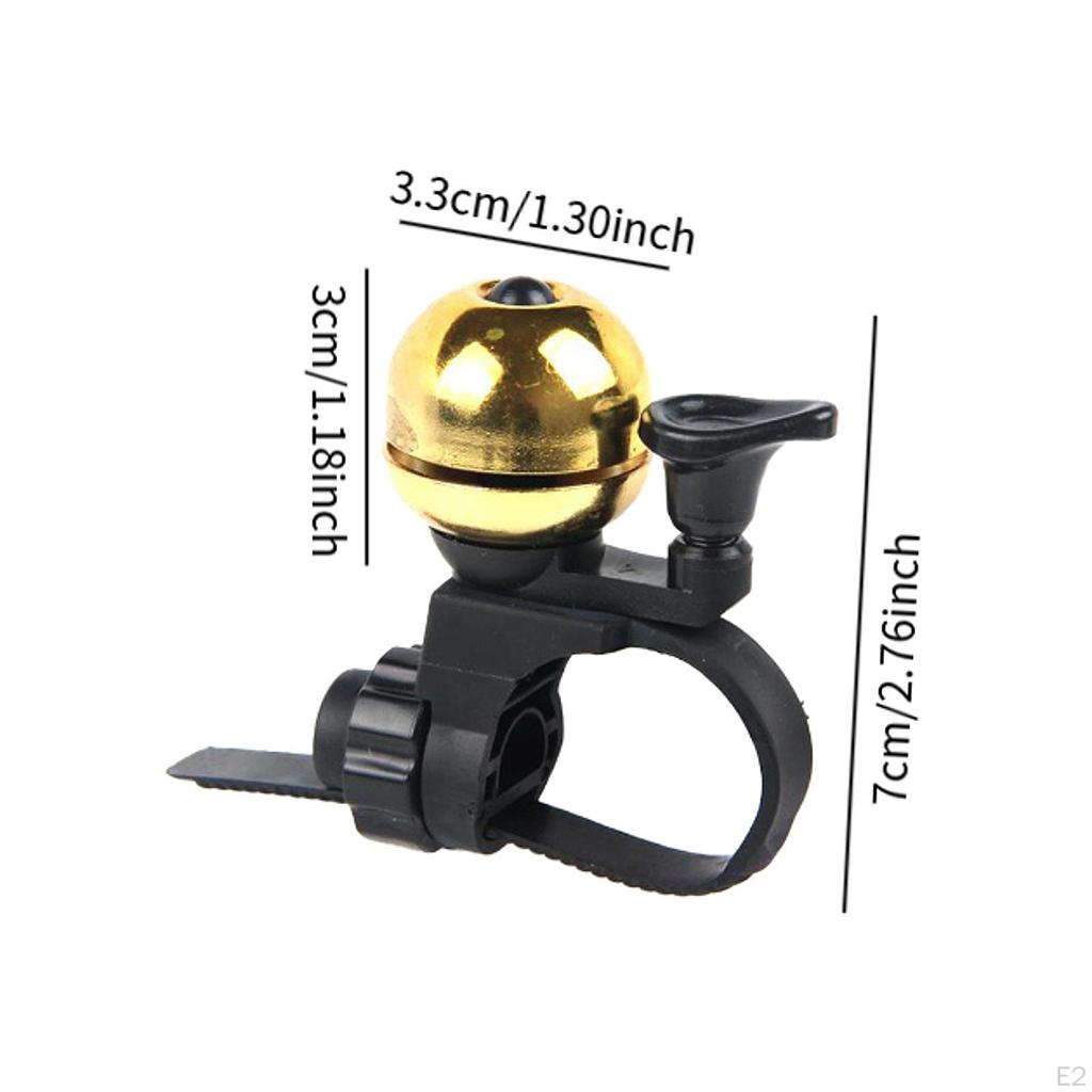 Bike Bell Jízdní kola pro 16 mm až 38 Řídítka Potřeby pro hlasité a čiré mědi