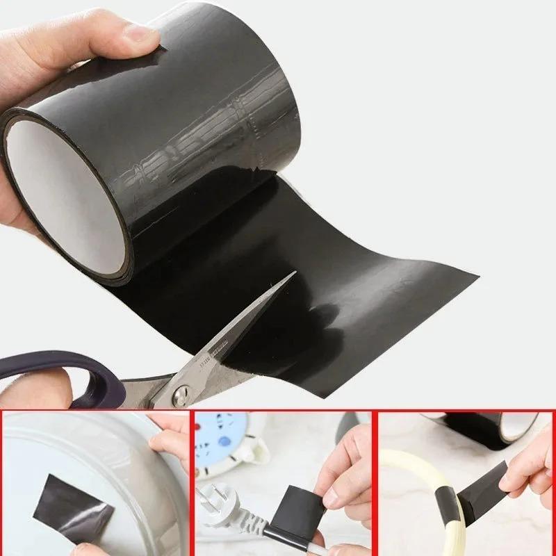 Super Glue Leak Repair Tape Rubberized Waterproof Tapes Anti Leakage Fix Tapes Stop Leak Seal Patch  Leaks Tape Duct Tape