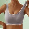 Women Sleeping Bra Comfortable Gathered Bra Lace Sports Vest No Steel Ring Large Size Underwear