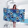 1Pc Football Print Towel Sports Quick-Drying Super Absorbent Camping Towel Soft Lightweight Gym Swimming Yoga Beach Towel