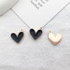 90 pezzi/confezione Ciondoli in Lega a Goccia d'Olio a Forma di Cuore per Gioielli Fai-da-Te Stile Coreano e Braccialetti in Oro K.