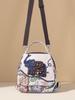 Minimalist Canvas Retro Small Backpack With Zipper For Casual Travel And Daily Use