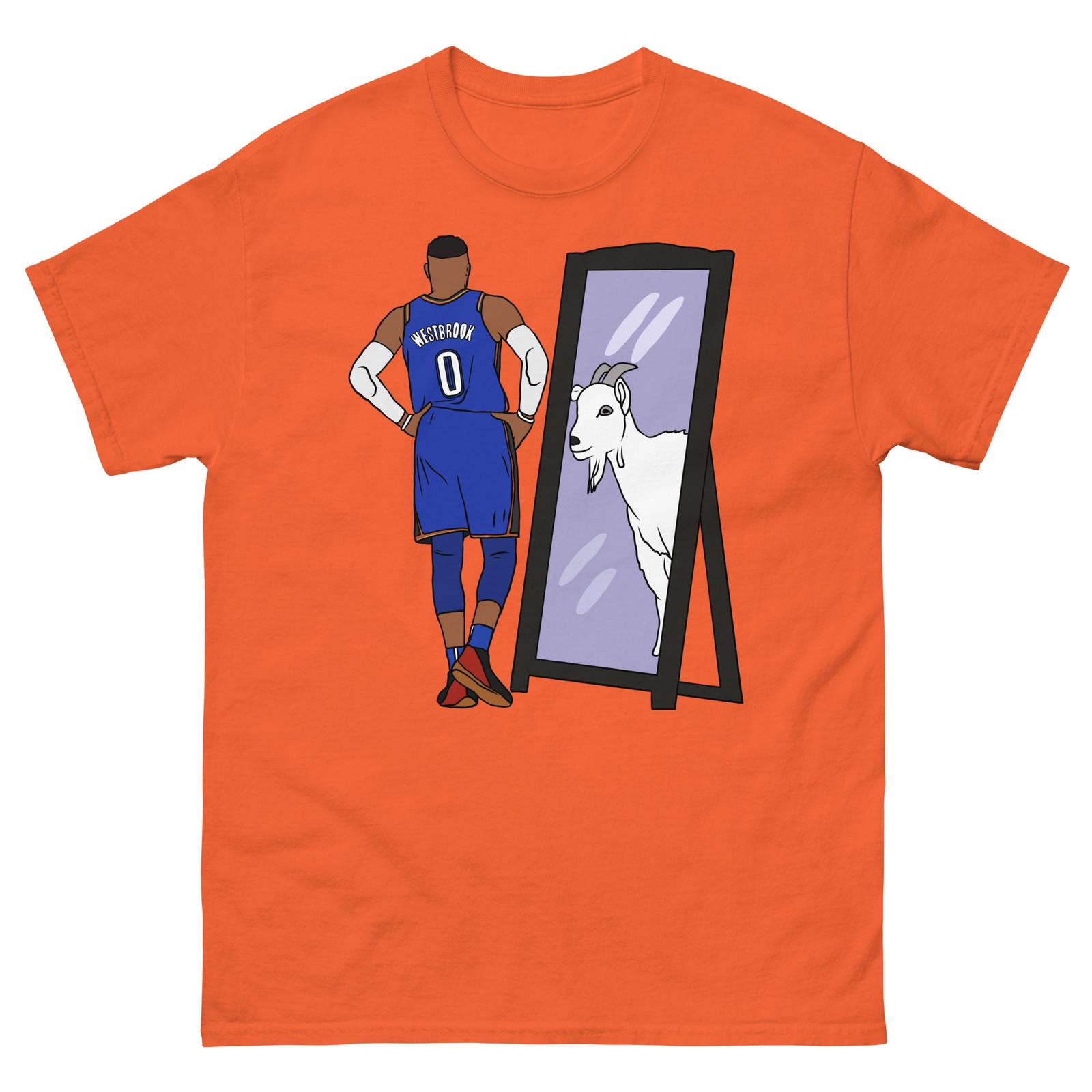 Russell Westbrook Mirror GOAT T-shirt L