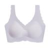 Wave Pattern U-shaped One Piece Underwear for Women Gathered with Jelly Glue Seamless Back and Steel Ring Bra