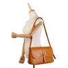 Vintage Design Genuine Leather Shoulder Bags for Women Fashion Crossbody Bag Purse Ladies Money Pack