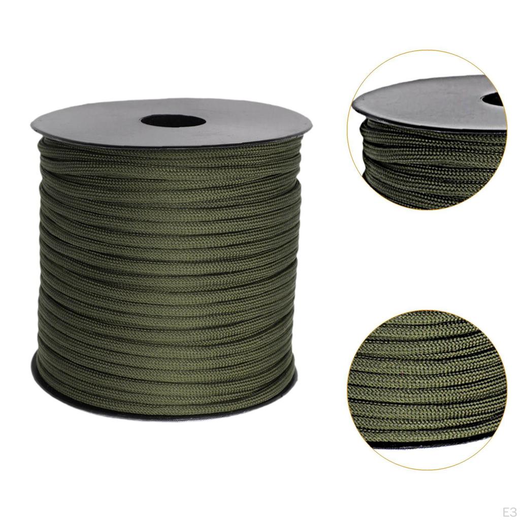 4mm Paracord Rope for Camping And DIY Projects, Essential Tent Accessory Emergency Situations