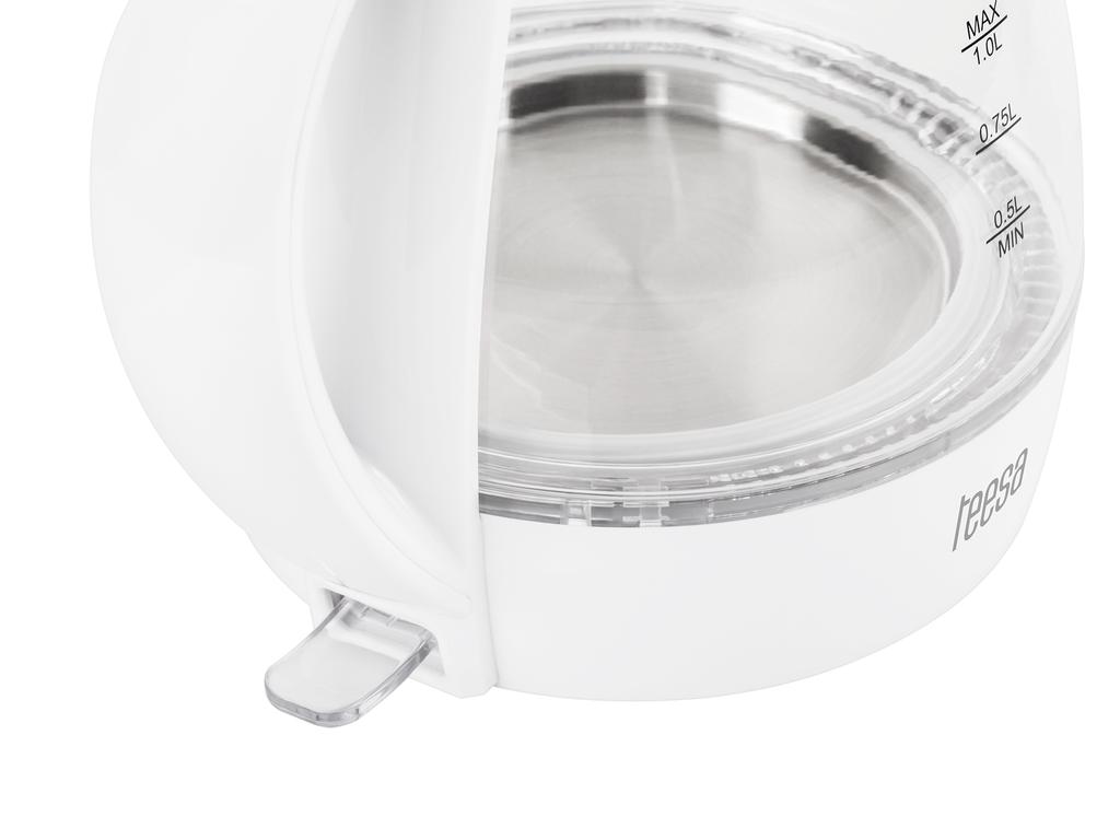 Teesa Tsa1030 Cordless Electric Kettle White