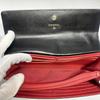 Used CHANEL Chanel Coco Mark Caviar Skin Long Wallet Black Beautiful Condition