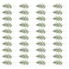 Pack of 40 Artificial Christmas Tree Stems Durable Plastic Christmas Tree Decor for Party Decorations and Festive Home