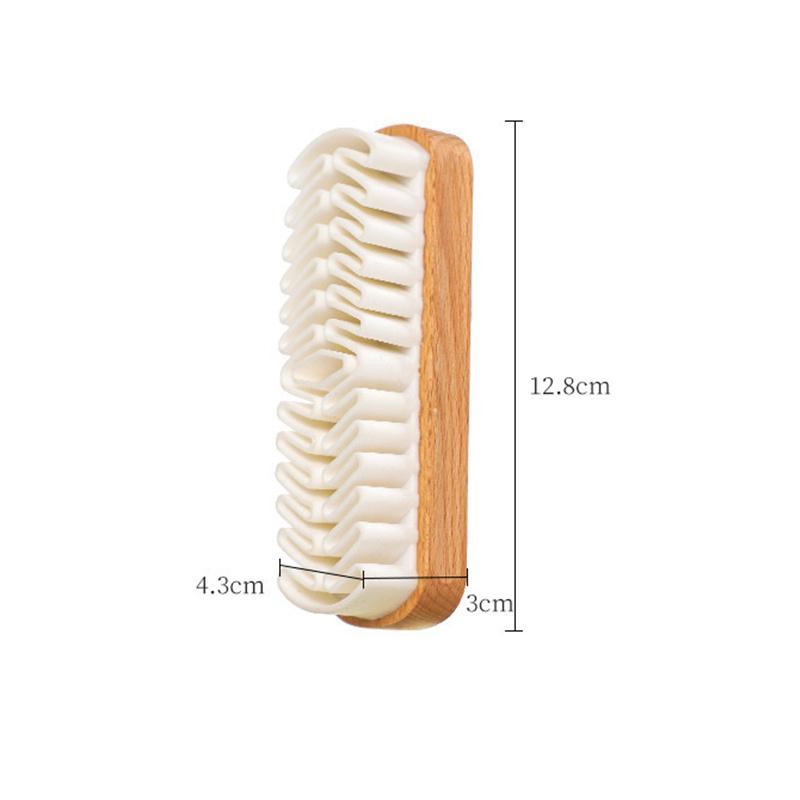 Suede Shoe Brush Plastic Handle Cleaning Stain Eraser for Suede Nubuck Material Boots Cleaner Refresher Tool