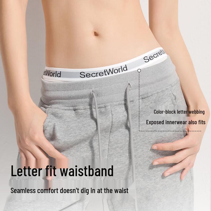 SecretWorld Women's Seamless Low-Rise Cotton Briefs 3-Pack