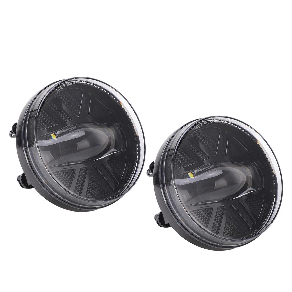 Pair of 5.5in LED Fog Lights 4800LM IP67 Waterproof Replacement for Sierra 1500 2500HD 3500HD
