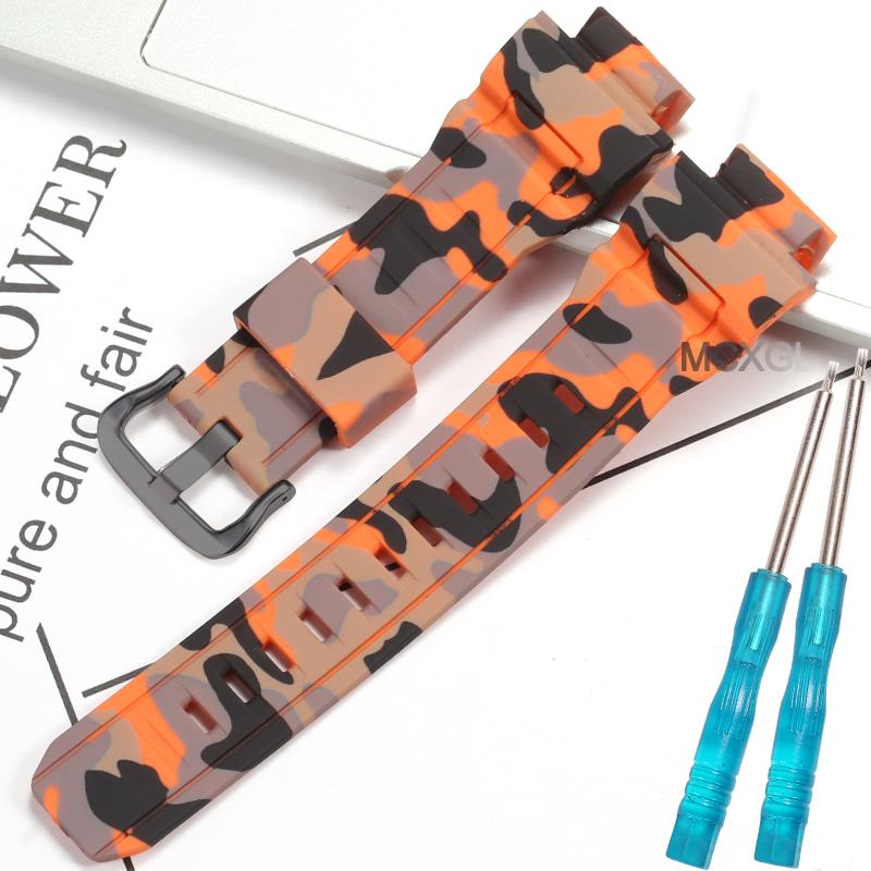 Resin Strap For Casio GW9300 GW-9300 RANGEMAN Men's TPU Replacement Band G-9300 Sport Waterproof Bracelet
