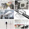60Pcs Adhesive Cord Organizer Hooks Sticky Wire Holders Mini Size Multipurpose Transparent Cable Management Clips