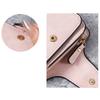 Women Wallet Frosted Leather Vintage Female Clutch Bag Credit Card Holder Ladies Zip Purse Phone Bag Money Clip