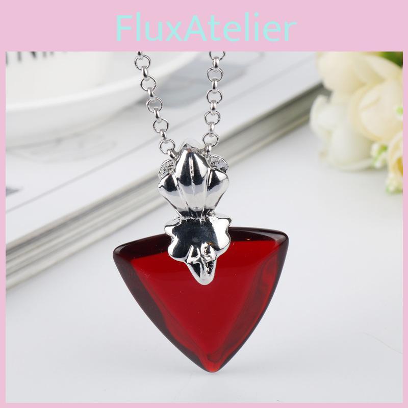 Fate Night Tohsaka Rin Collectors Edition Necklace With Heartshaped Pendant For Fans