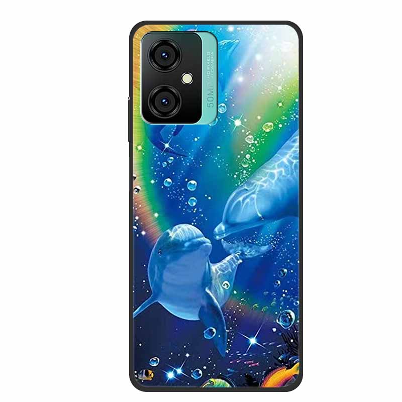 Etui do Blackview Oscal C70 Etui na telefon z kreskówkowym zwierzątkiem Luksusowe Silikonowe TPU Do Blackview C70 C 70 Miękkie Etui Ochronne Coque