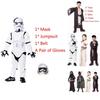 Costume Vader Darth Kids Jumpsuit Jedi Suit Cape Mask Girls Cosplay