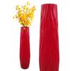 Textured Floor Standing Vase Exquisite Line Design Vase Flower Vase for Home Decor