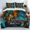 World of Warcraft,WOW ,Game Gamer Comforter Bedding Set,Duvet Cover Bed Set Quilt Cover Pillowcase,king Queen Size Bedding Set