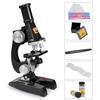 Kids Students Optical Microscope Set Kit With Light Scientific Toy Experimental