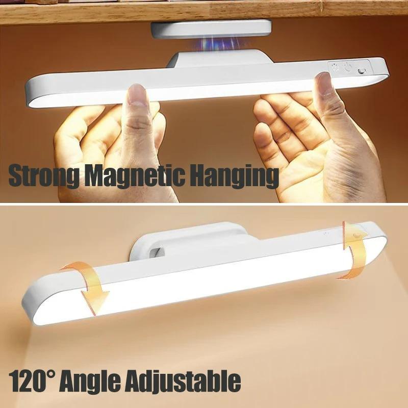 LED Magnetic Eye Protection Remote Reading Switch Desk Lamp Three-speed Stepless Dimming USB Rechargeable Student Learning Lamp