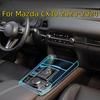 TPU-Schutzfolie für Mazda CX30 -2024 Innenraum Mittelkonsole Schalthebelpanel Navigationsbildschirm Kratzfest Reparatur LHD RHD