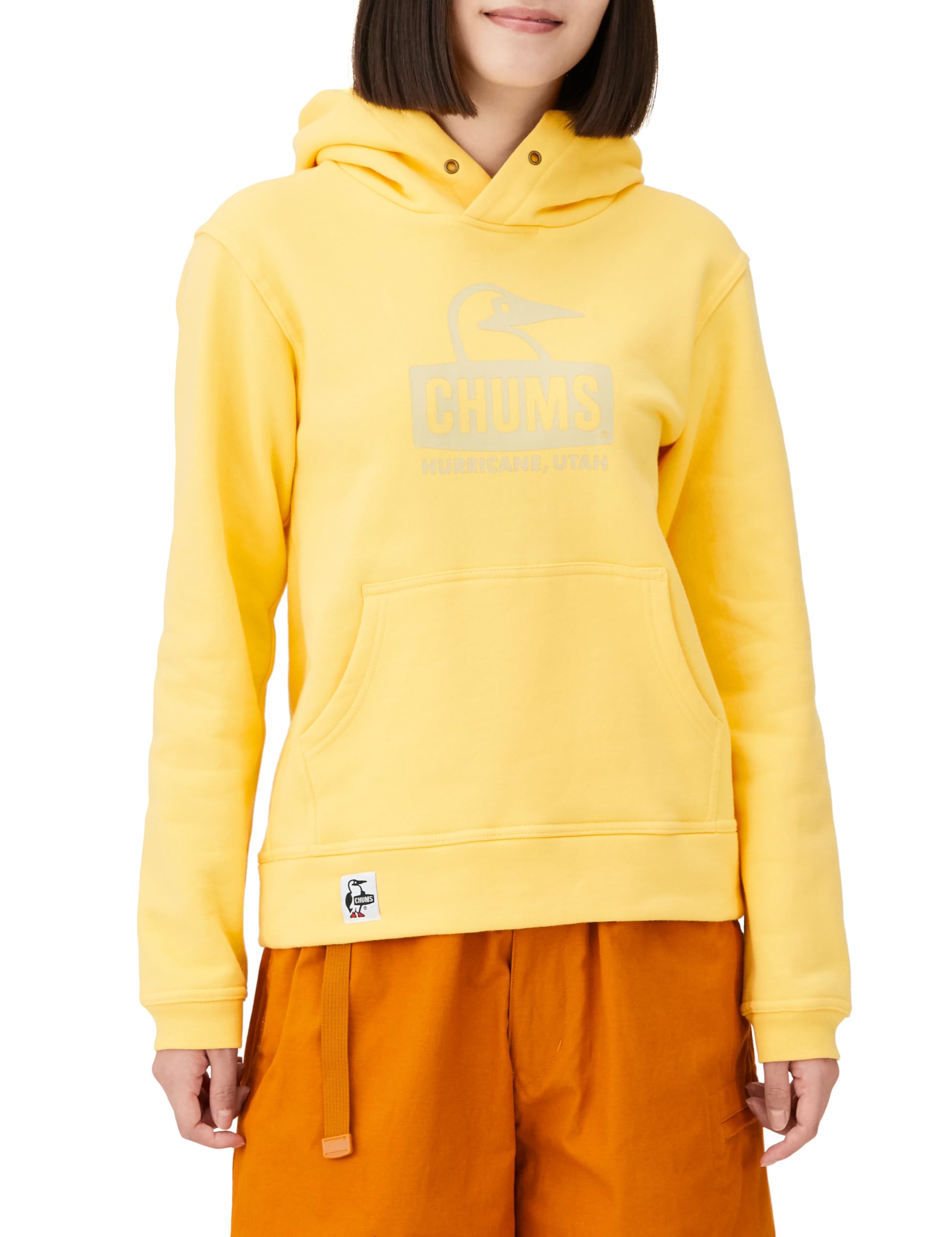 

Hooded Sweatshirt Booby Face Pullover Parka Banana [Chums] Women s