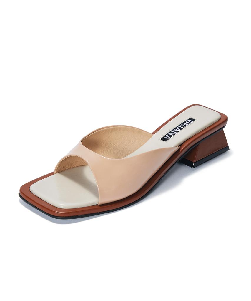 Briana Emma Mulle [Cream + Brown]